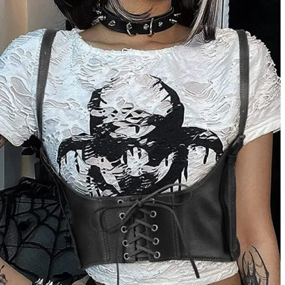 Harness Belt Black Leather